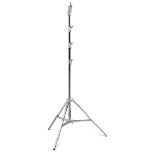 Avenger Combo Steel Stand 45 with Leveling Leg (Chrome-plated, 14.7')