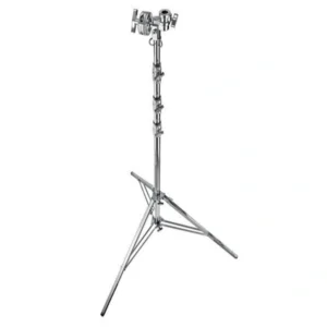 Avenger Overhead Steel Stand 65 with 2 Leveling Legs (Chrome-plated, 21')